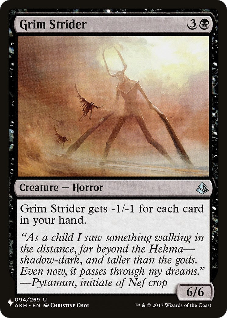 Grim Strider (094/269) (The List Reprints)