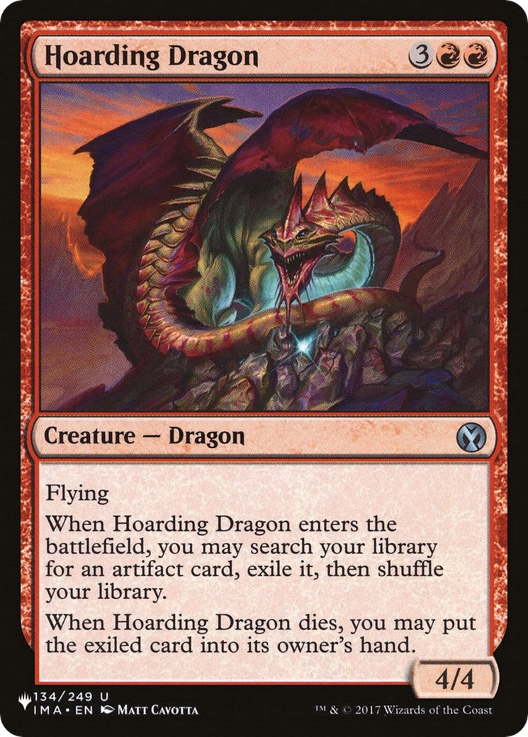 Hoarding Dragon (134/249) (The List Reprints)