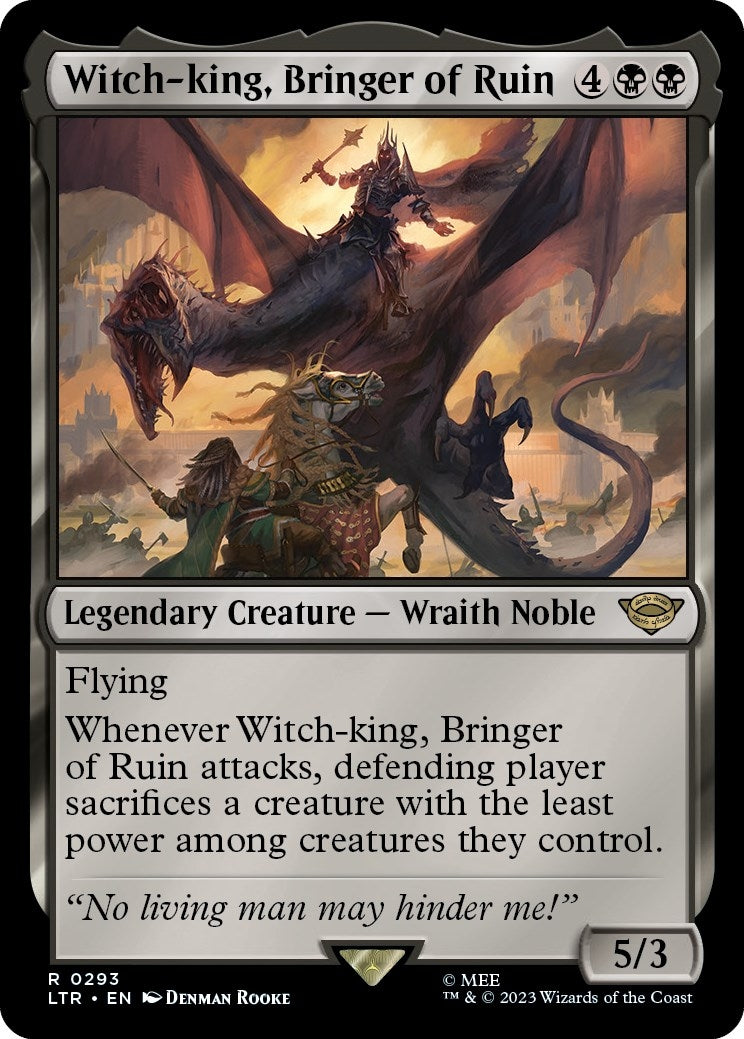 Image for Witch-king, Bringer of Ruin (293) - Magic: The Gathering