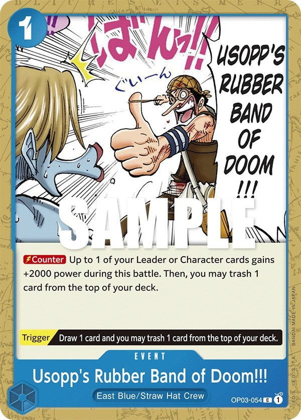 Usopp's Rubber Band of Doom!!! (OP03-054) (Pillars of Strength)