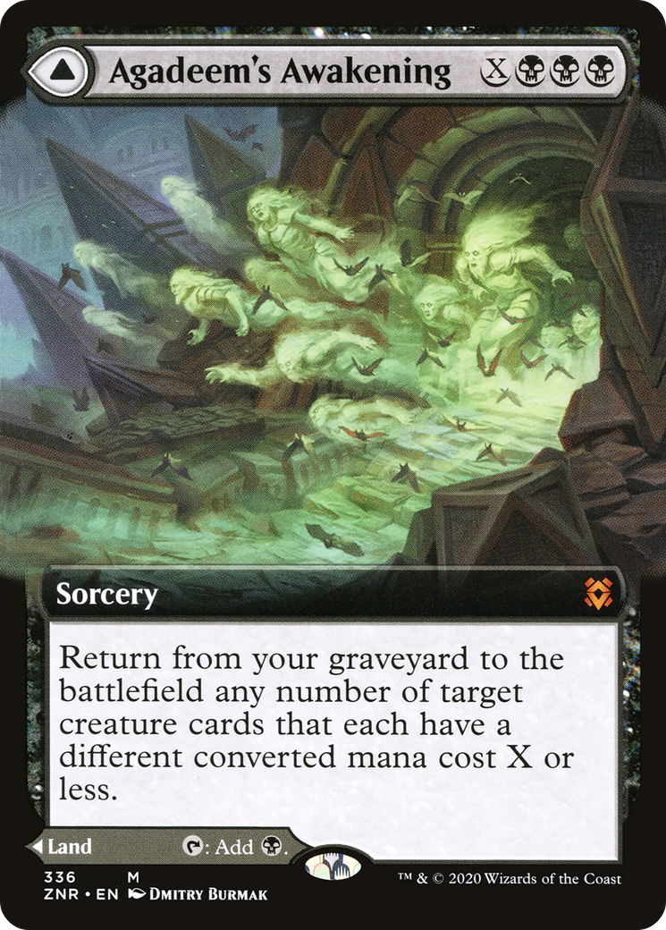 Agadeem's Awakening (Extended Art) (336) (Zendikar Rising)