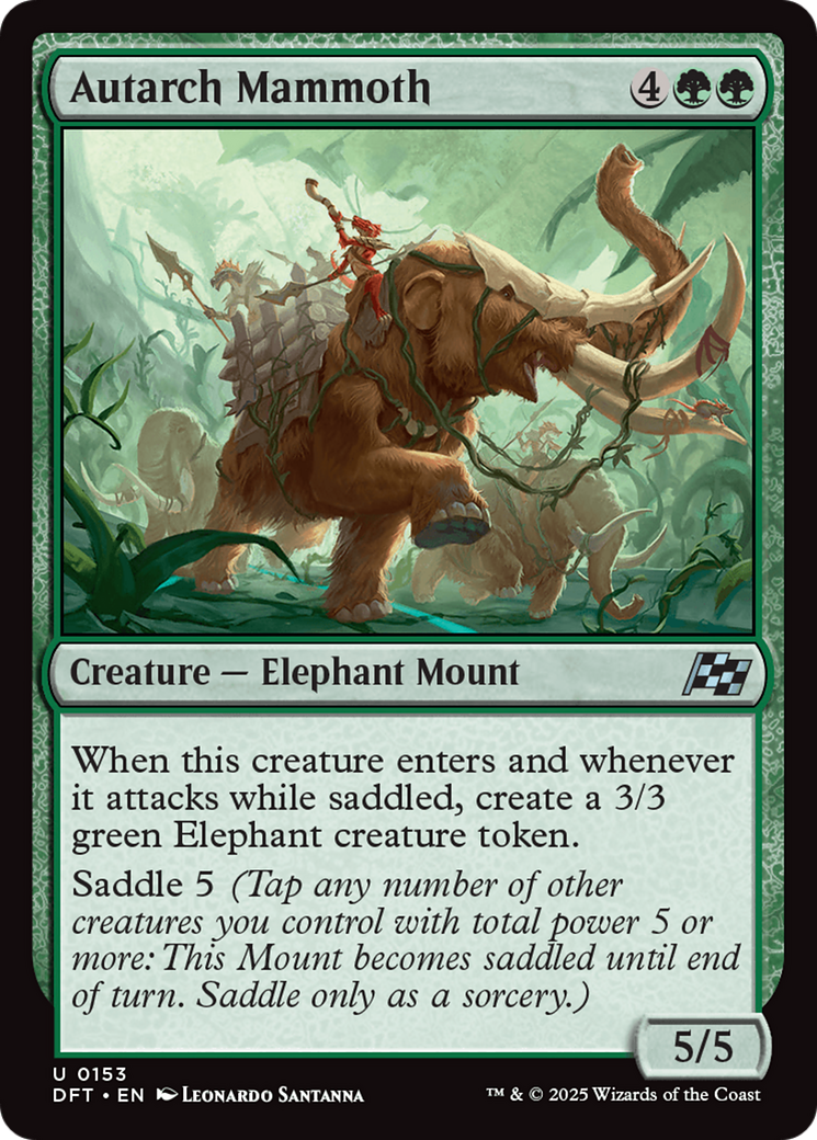 Autarch Mammoth (153) (Aetherdrift)