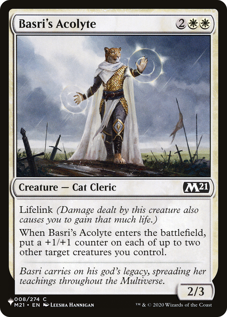 Basri's Acolyte (008/274) (The List Reprints)