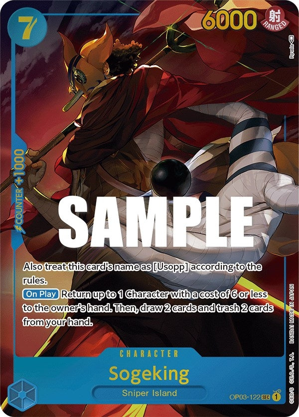 Sogeking (Alternate Art) (OP03-122) (Pillars of Strength)