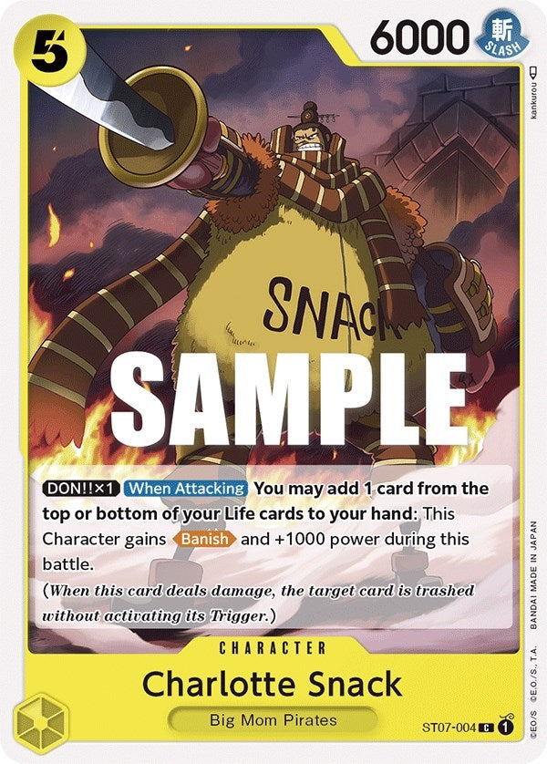Charlotte Snack (ST07-004) (Starter Deck 7: Big Mom Pirates)