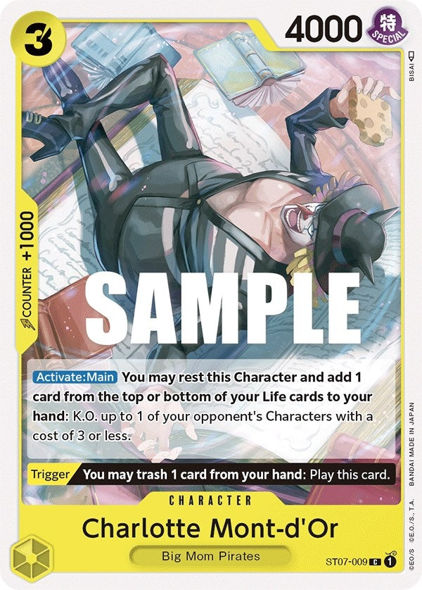 Image for Charlotte Mont-d'Or (ST07-009) (Starter Deck 7: Big Mom Pirates) - One Piece Card Game