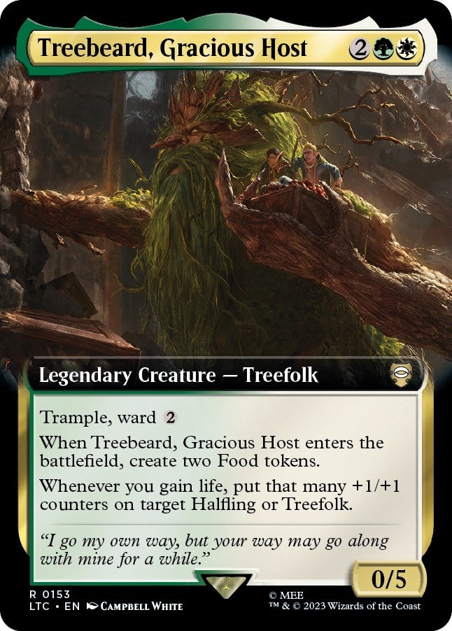 Treebeard, Gracious Host (Extended Art) (153)