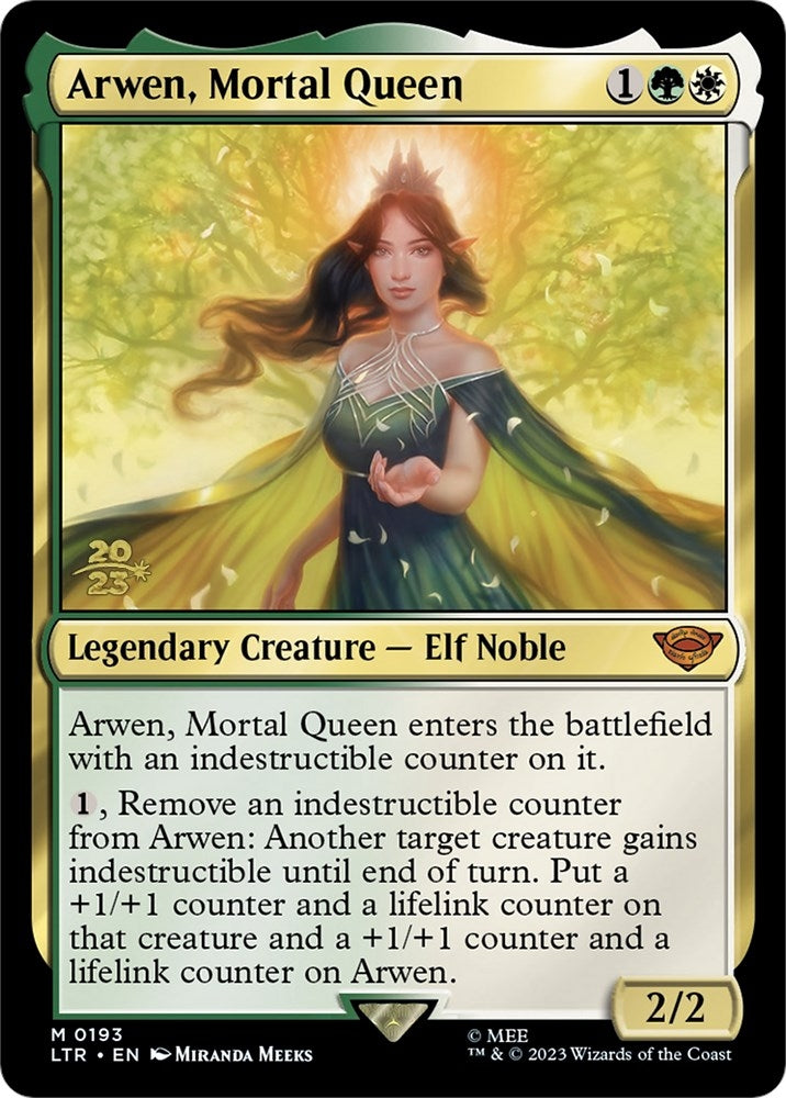 Arwen, Mortal Queen (193) (Prerelease Cards)