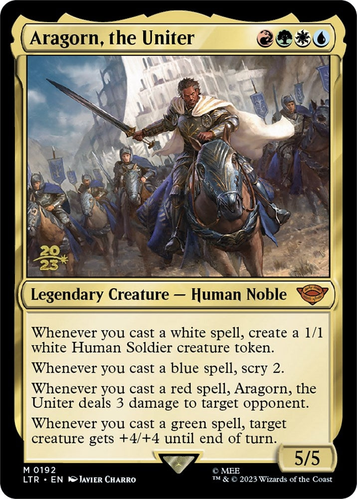 Aragorn, the Uniter (192) (Prerelease Cards)