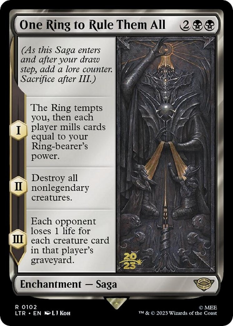 One Ring to Rule Them All (102) (Prerelease Cards)