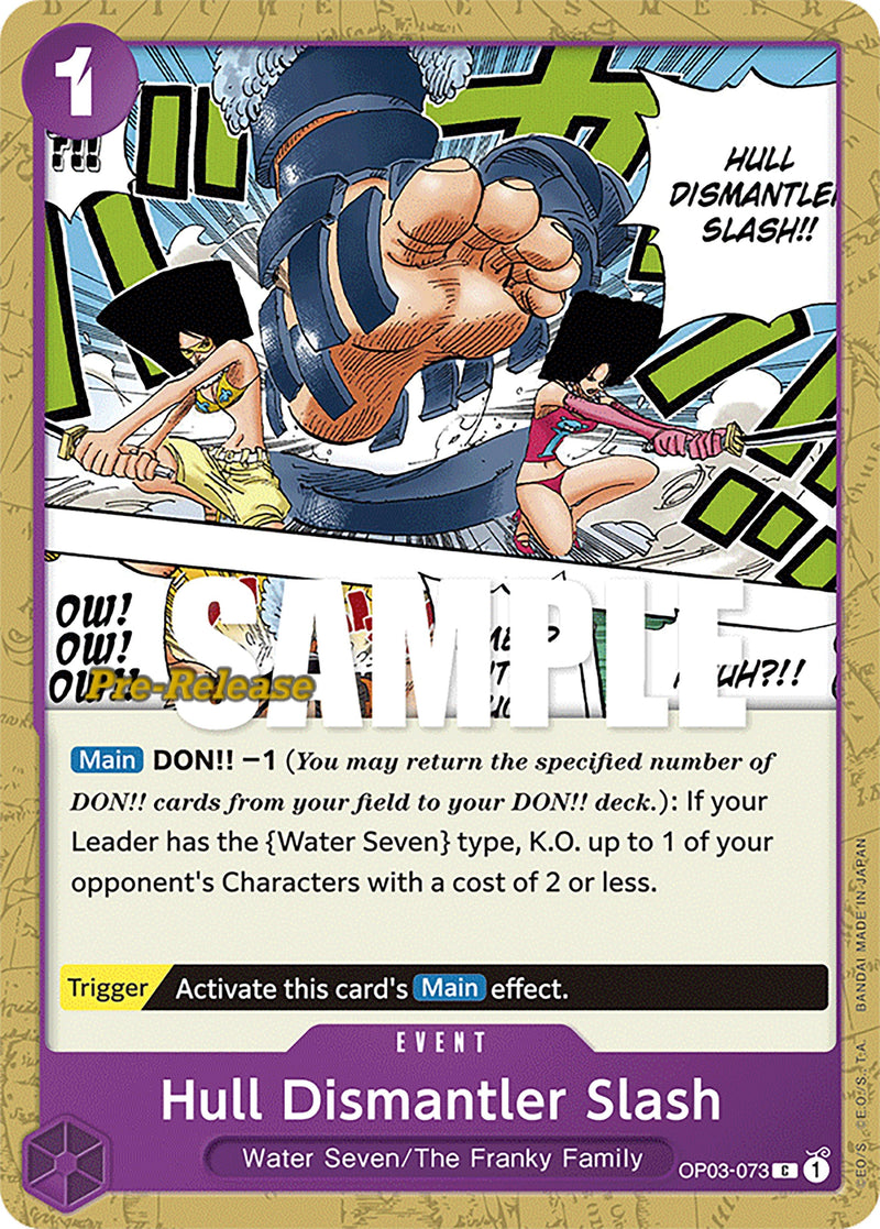 Image for Hull Dismantler Slash (OP03-073) (Pillars of Strength Pre-Release Cards) - One Piece Card Game