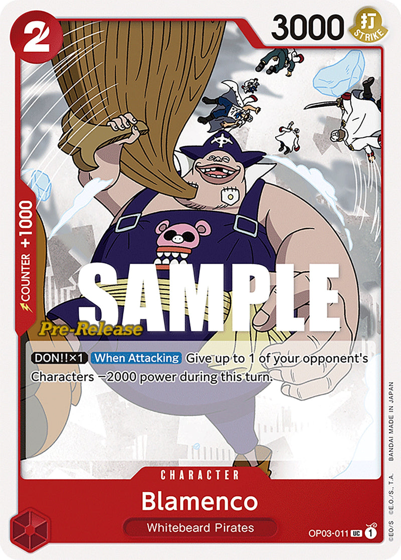 Blamenco (OP03-011) (Pillars of Strength Pre-Release Cards)