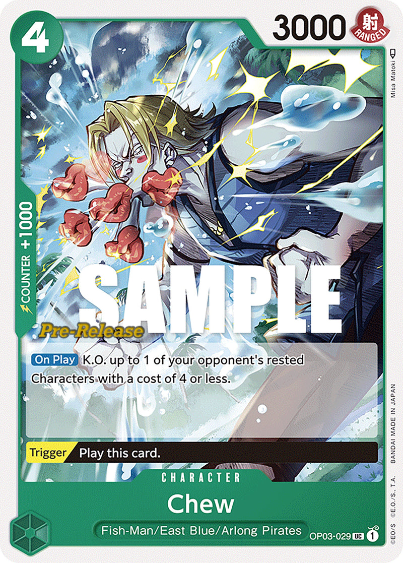 Chew (OP03-029) (Pillars of Strength Pre-Release Cards)