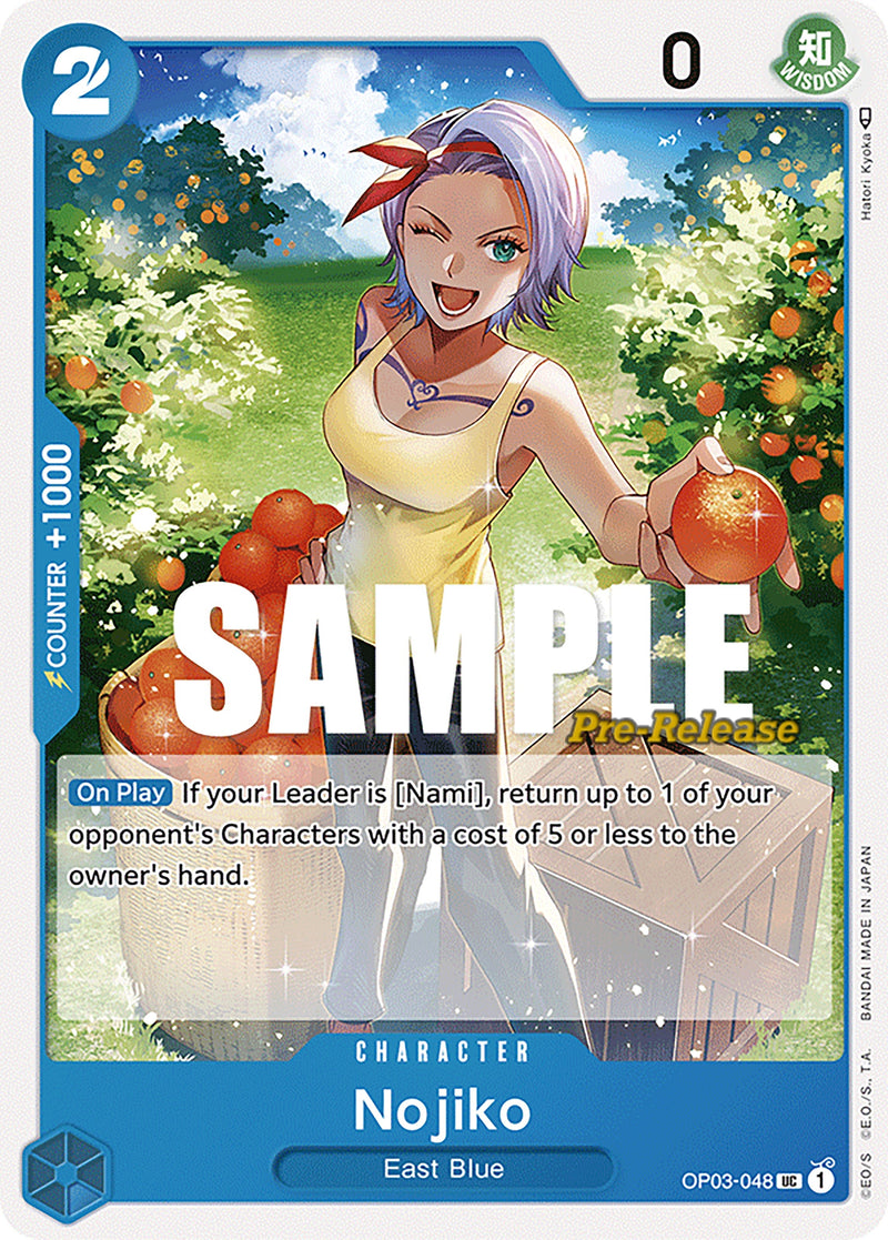 Image for Nojiko (OP03-048) (Pillars of Strength Pre-Release Cards) - One Piece Card Game