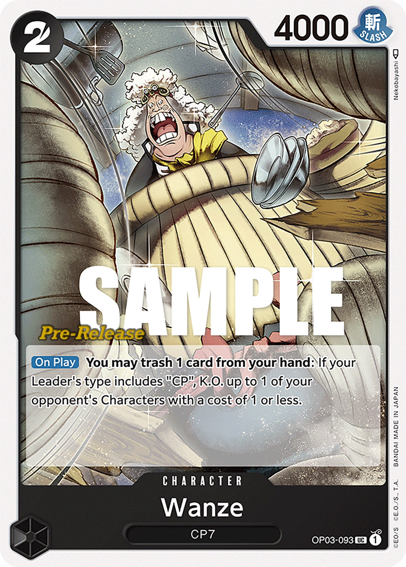 Wanze (OP03-093) (Pillars of Strength Pre-Release Cards)