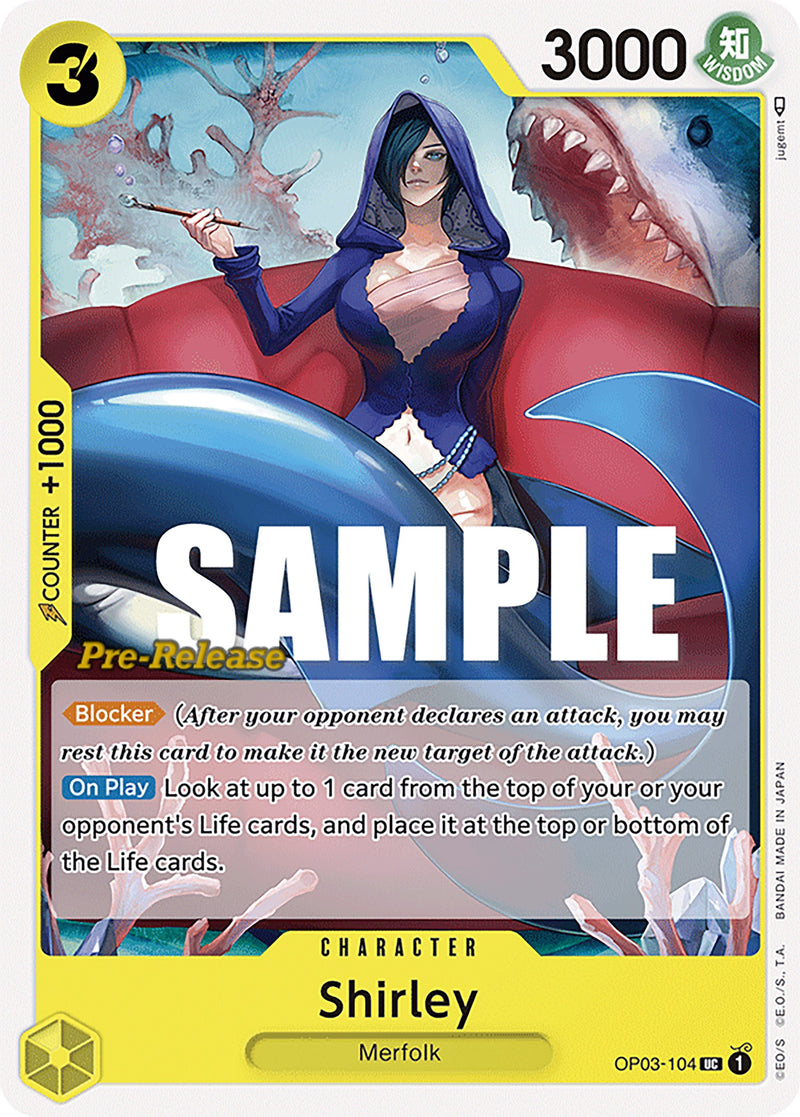 Image for Shirley (OP03-104) (Pillars of Strength Pre-Release Cards) - One Piece Card Game