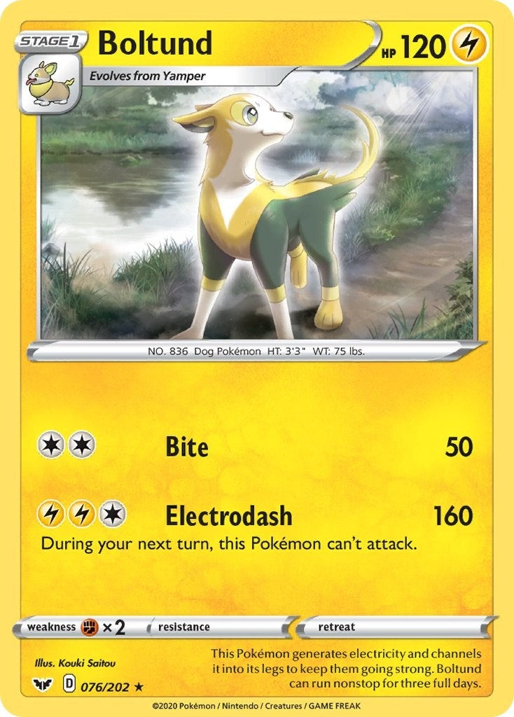 Image for Boltund (076) (076/202) (Deck Exclusives) - Pokemon