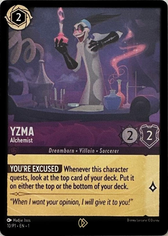 Yzma - Alchemist (10) (Disney Lorcana Promo Cards)