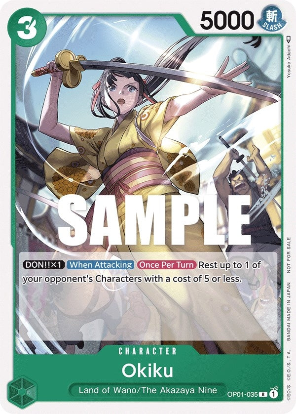 Image for Okiku (Tournament Pack Vol. 4) (OP01-035) (One Piece Promotion Cards) - One Piece Card Game