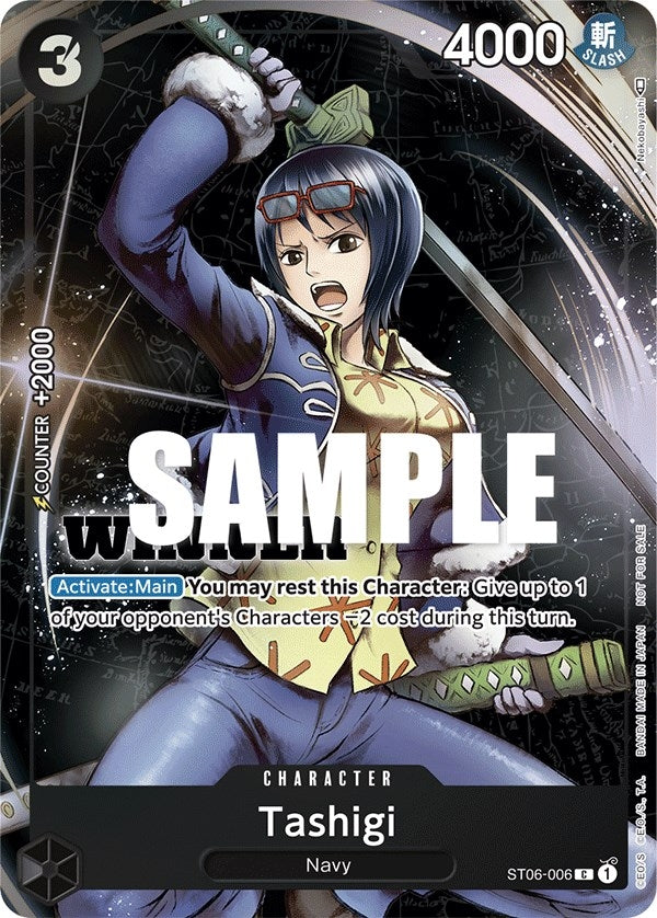 Tashigi (Winner Pack Vol. 4) (ST06-006) (One Piece Promotion Cards)