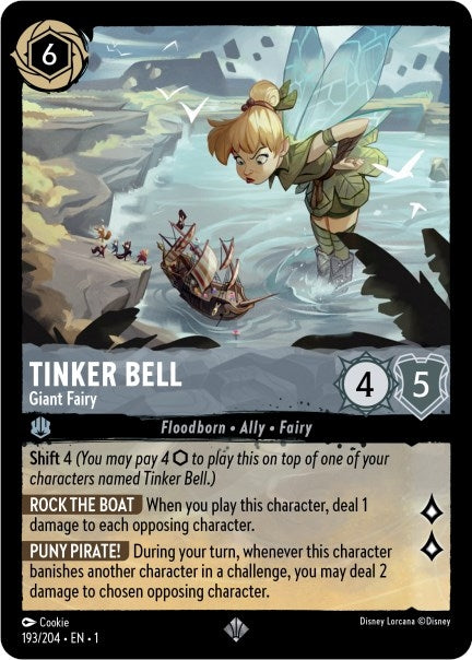 Tinker Bell - Giant Fairy (193/204) (The First Chapter)