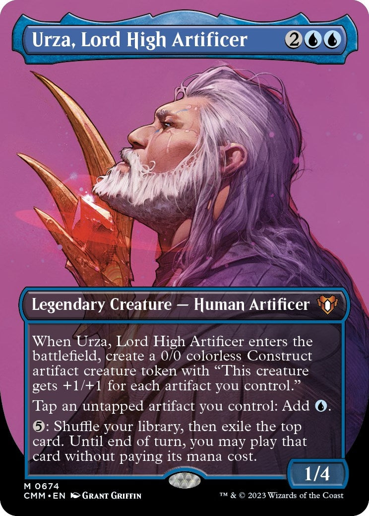 Urza, Lord High Artificer (Borderless) (674)