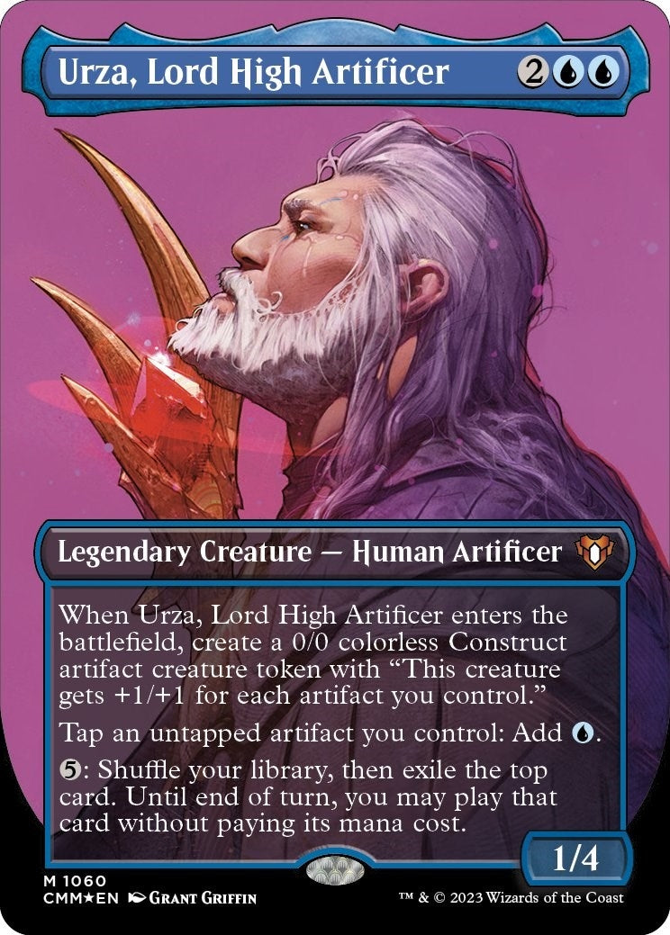 Urza, Lord High Artificer (Textured Foil) (1060)