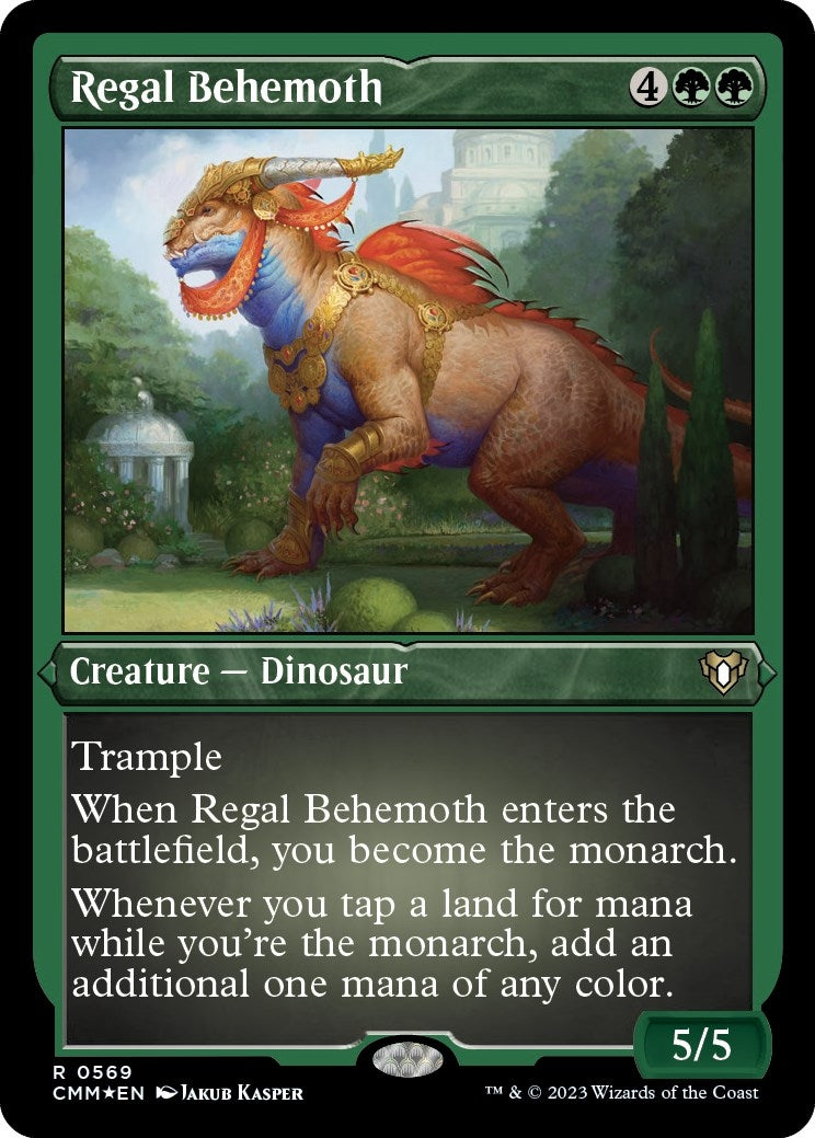 Regal Behemoth (Foil Etched) (569) (Commander Masters)