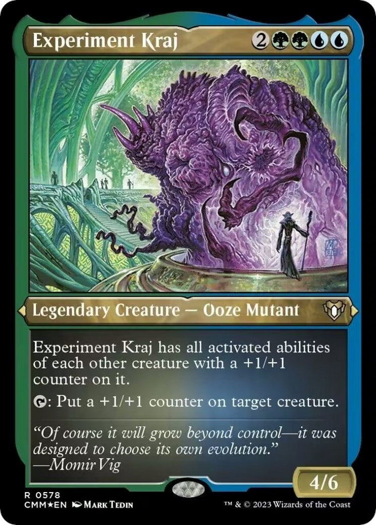Experiment Kraj (Foil Etched) (578) (Commander Masters)