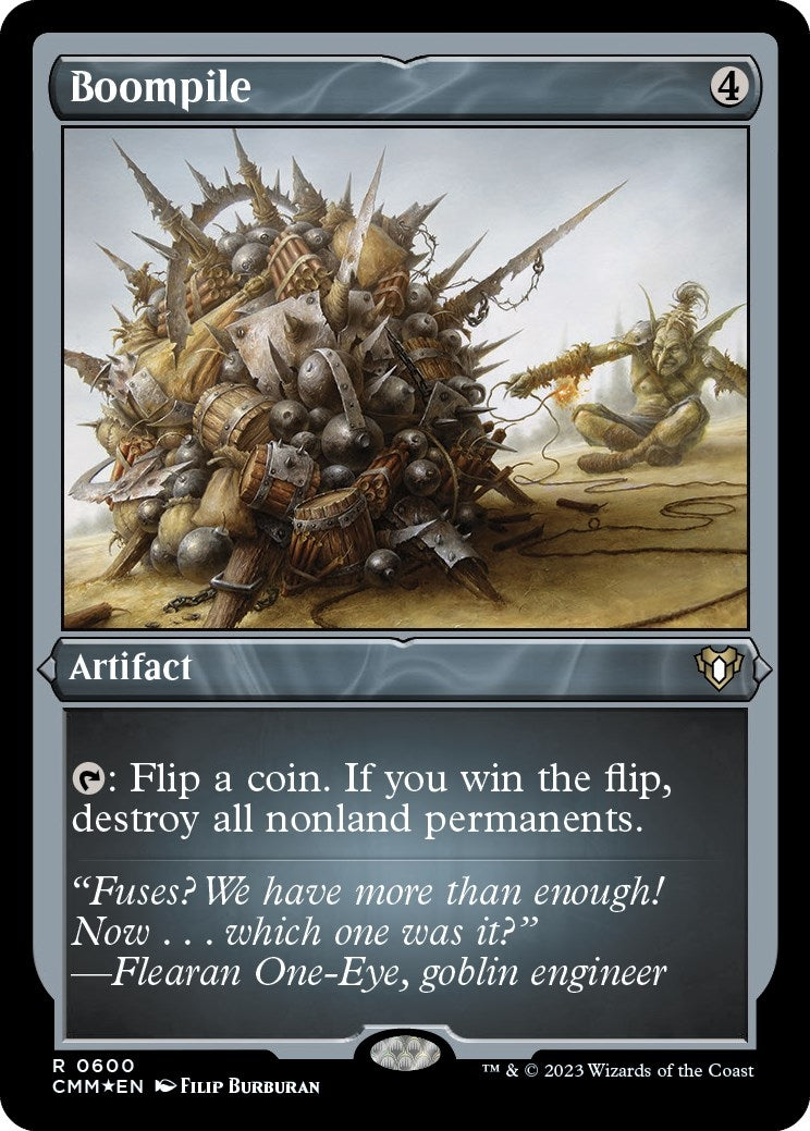 Boompile (Foil Etched) (600) (Commander Masters)