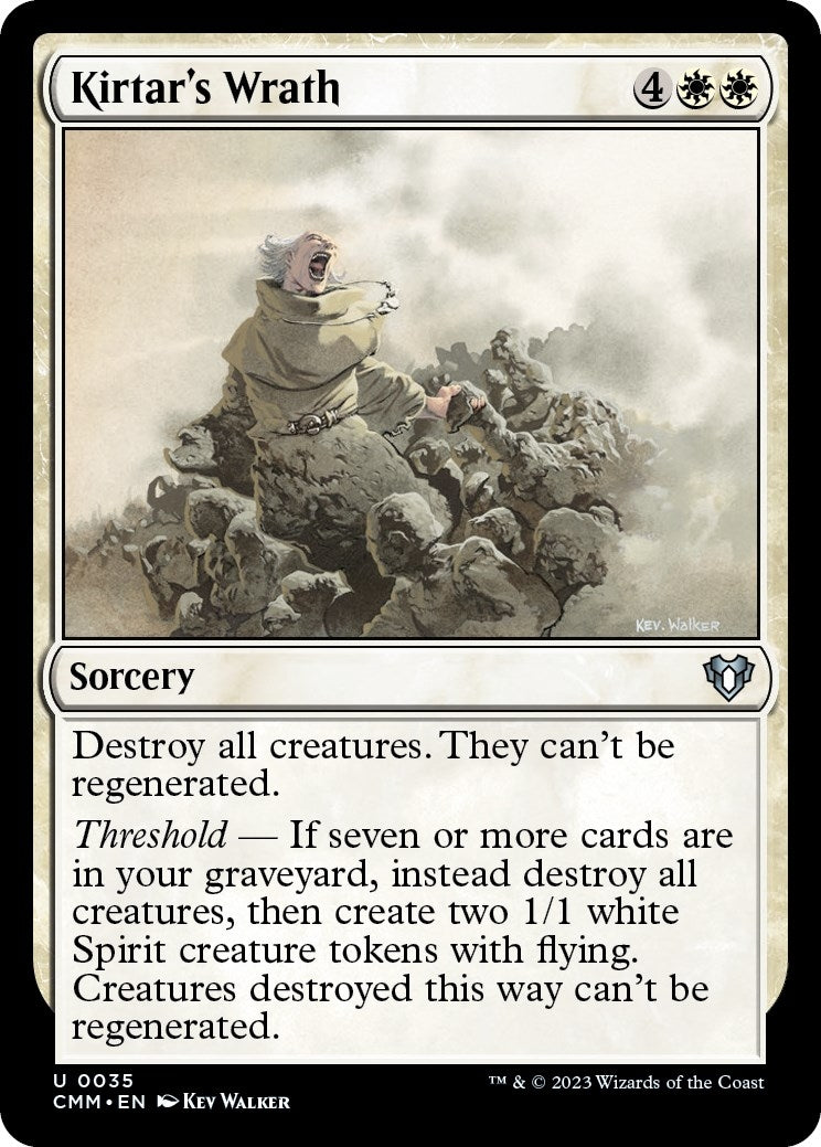 Kirtar's Wrath (35) (Commander Masters)