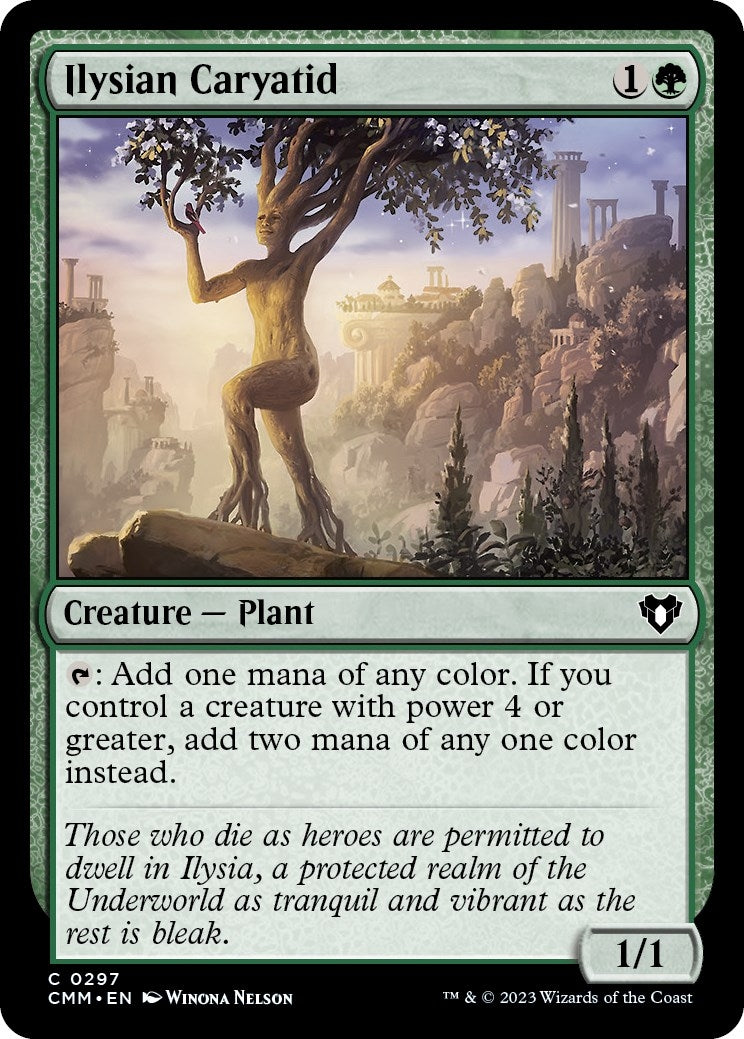 Ilysian Caryatid (297) (Commander Masters)