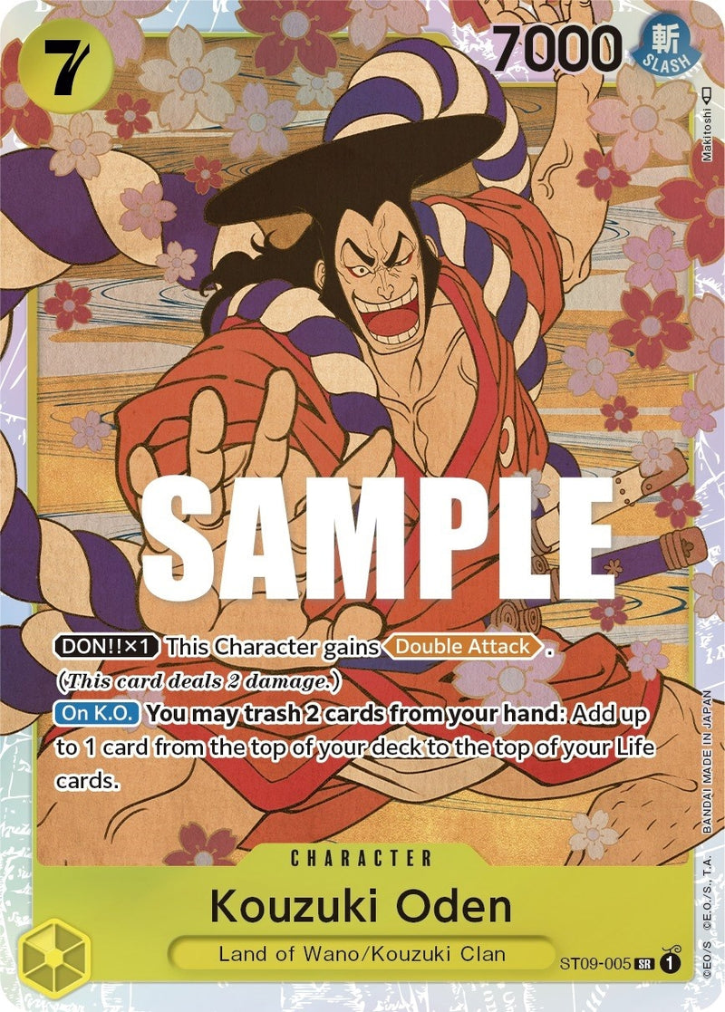 Image for Kouzuki Oden (ST09-005) (Starter Deck 9: Yamato) - One Piece Card Game