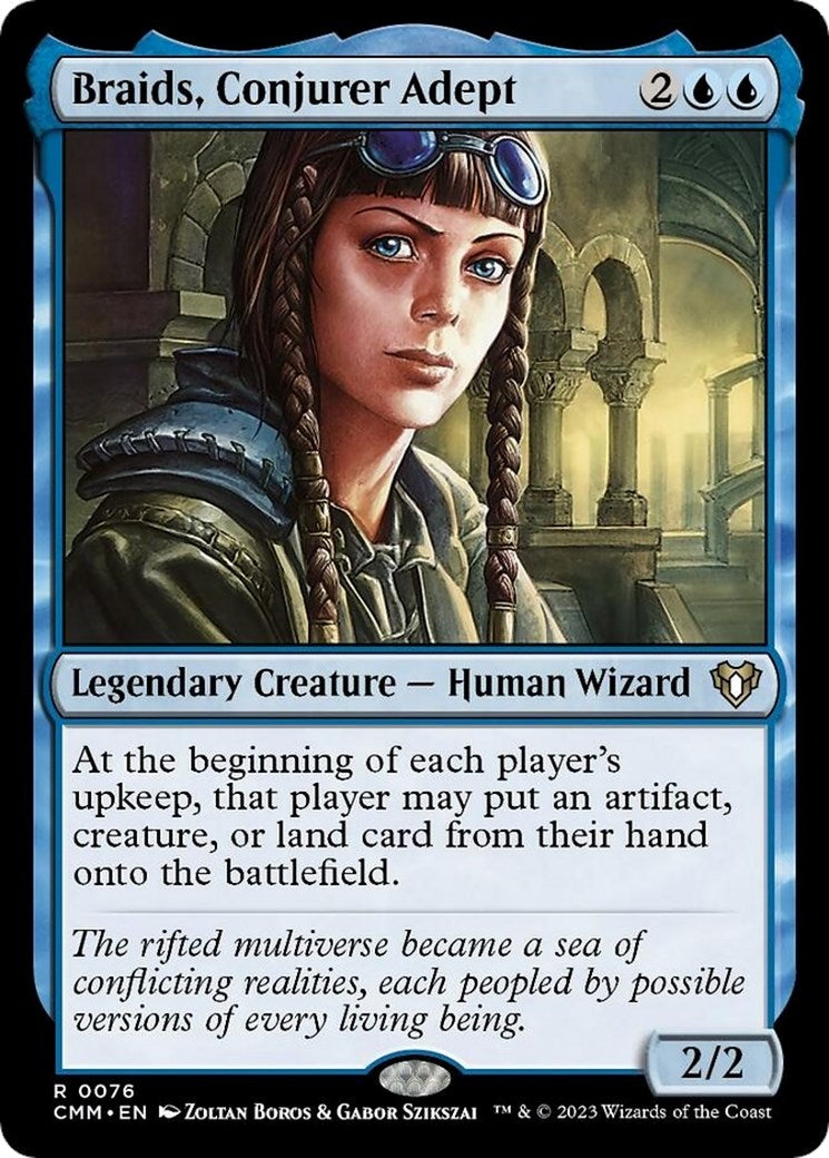 Braids, Conjurer Adept (76) (Commander Masters)