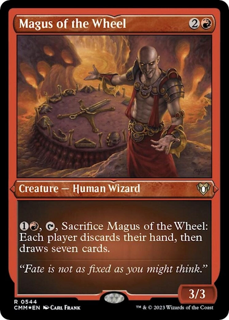 Magus of the Wheel (Foil Etched) (544) (Commander Masters)