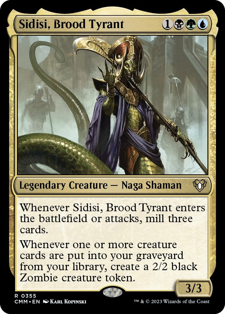 Sidisi, Brood Tyrant (355) (Commander Masters)