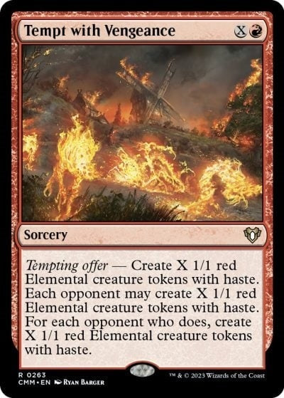 Tempt with Vengeance (263) (Commander Masters)