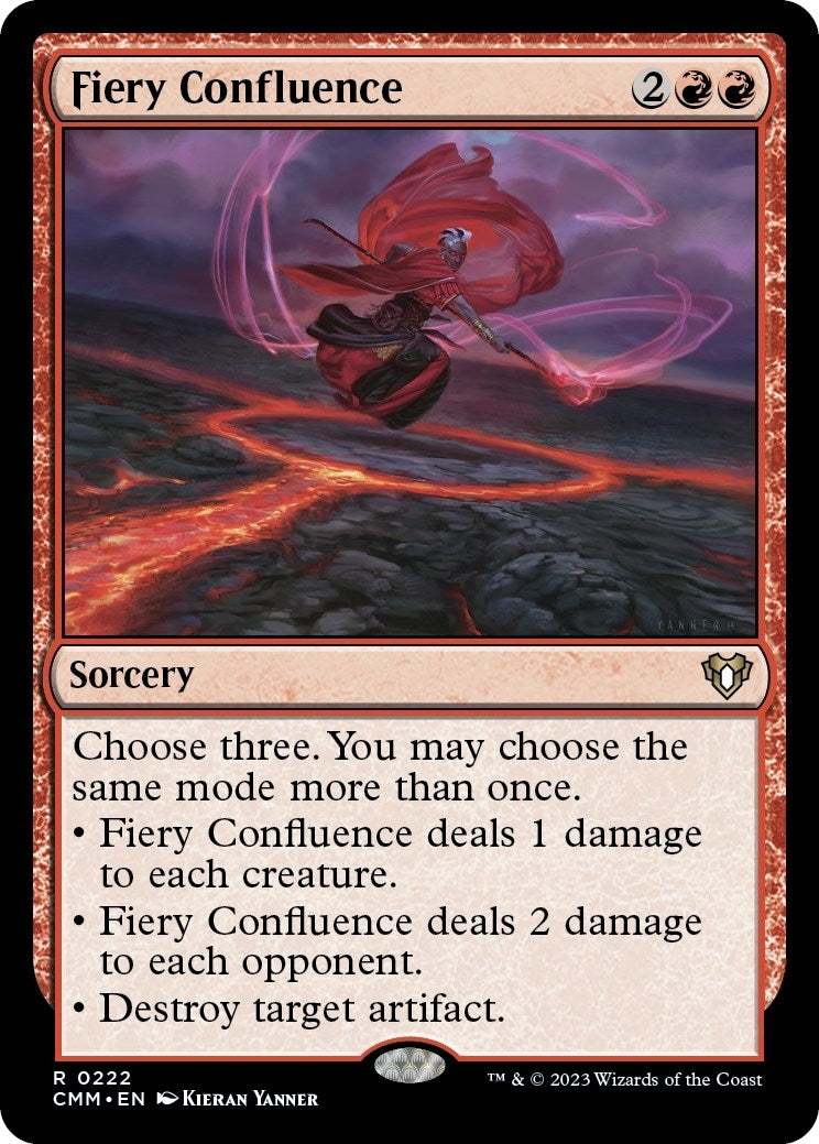 Fiery Confluence (222) (Commander Masters)