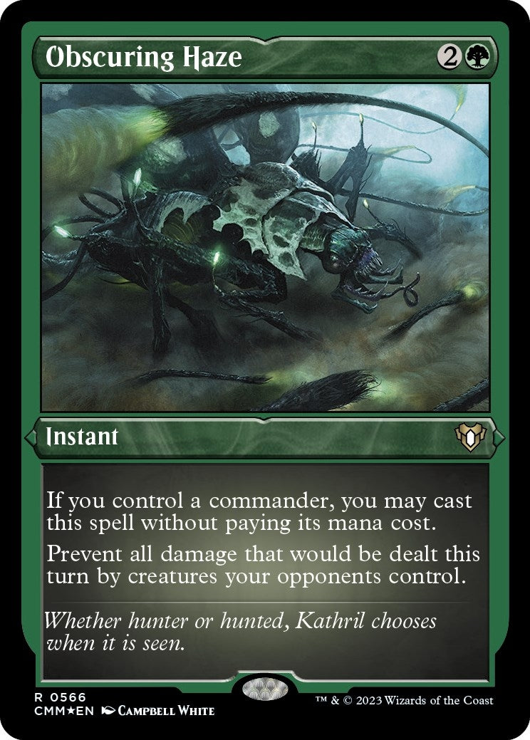Obscuring Haze (Foil Etched) (566) (Commander Masters)