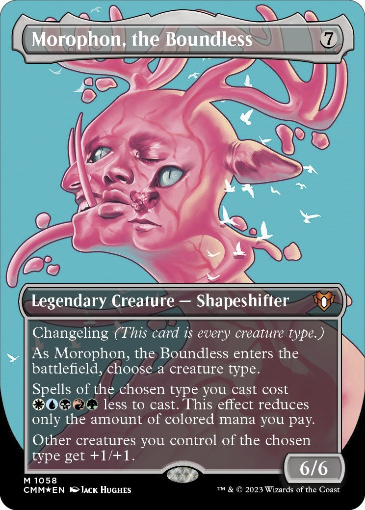 Morophon, the Boundless (Textured Foil) (1058) (Commander Masters)