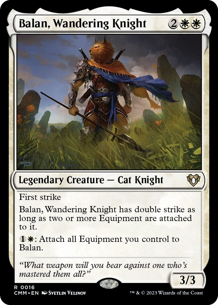 Balan, Wandering Knight (16) (Commander Masters)
