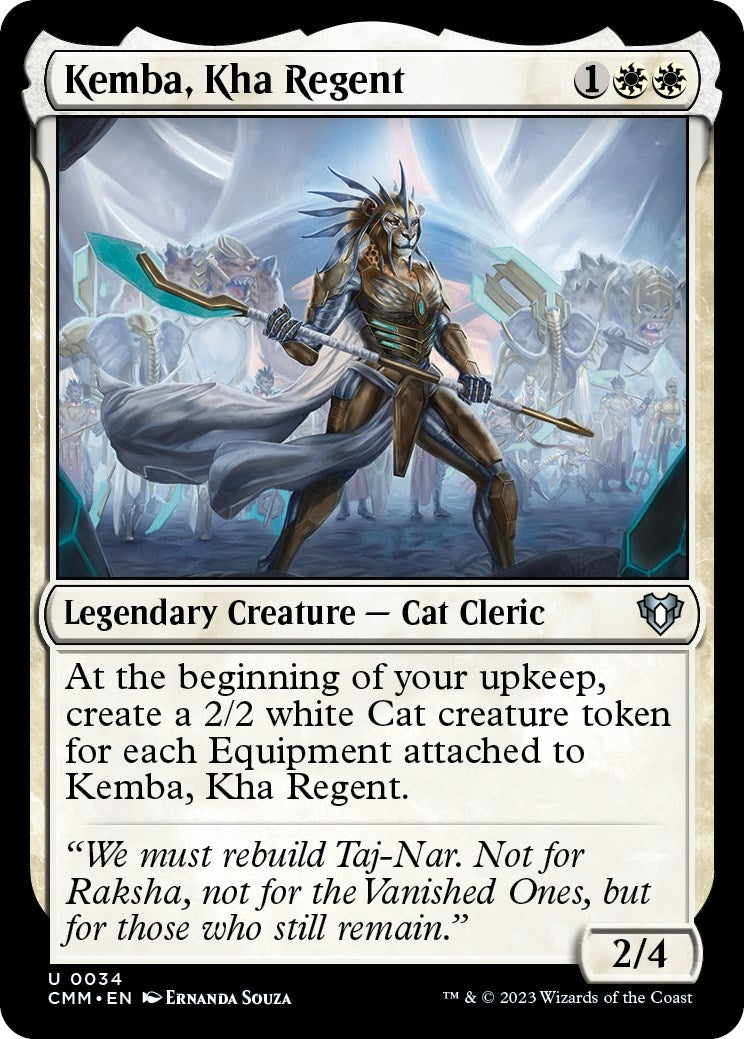 Kemba, Kha Regent (34) (Commander Masters)