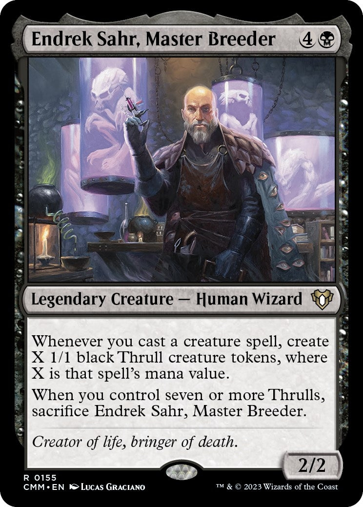 Endrek Sahr, Master Breeder (155) (Commander Masters)