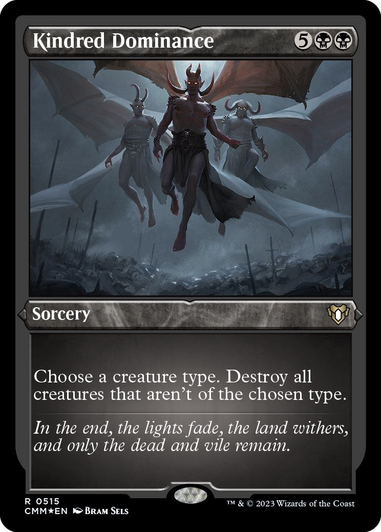 Kindred Dominance (Foil Etched) (515) (Commander Masters)