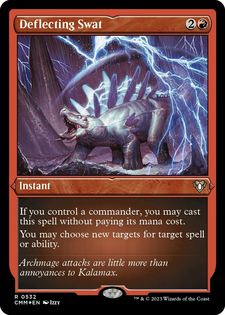 Deflecting Swat (Foil Etched) (532) (Commander Masters)