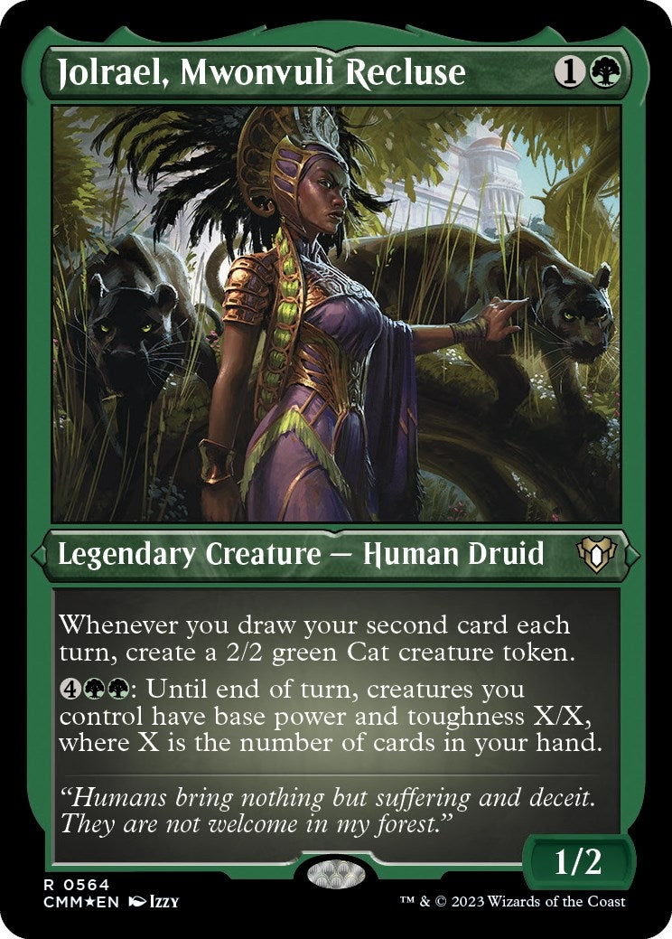 Jolrael, Mwonvuli Recluse (Foil Etched) (564) (Commander Masters)