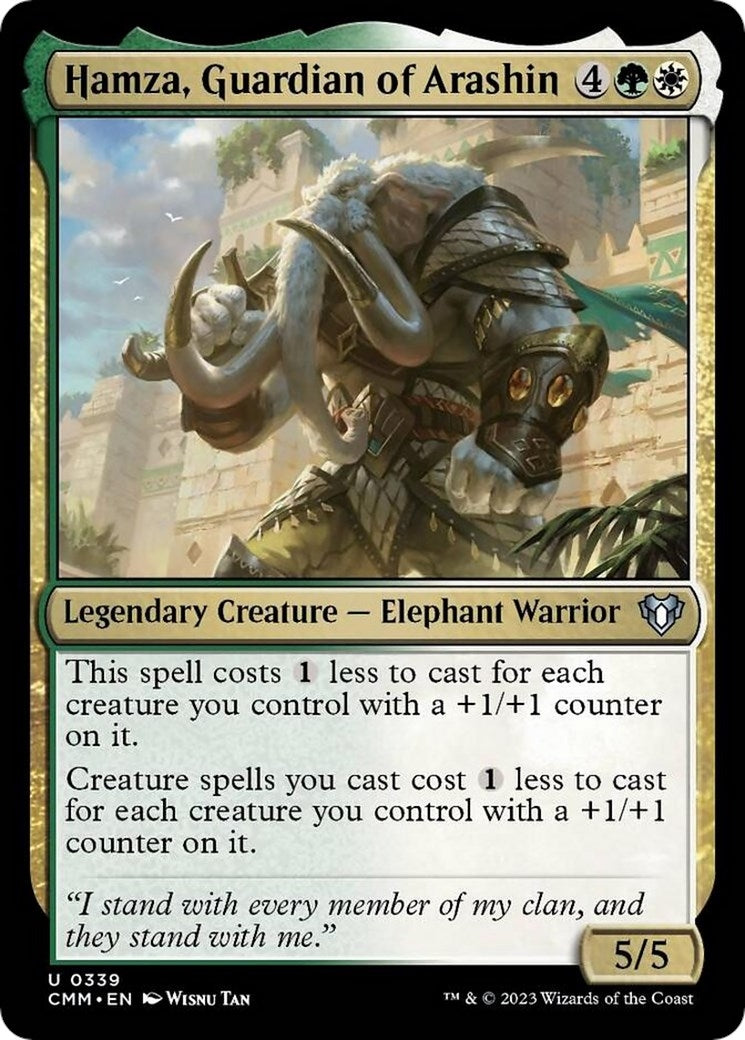 Hamza, Guardian of Arashin (339) (Commander Masters)