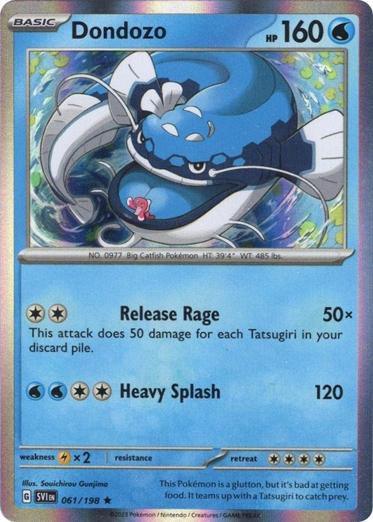 Image for Dondozo - 061/198 (Line Holo) (061/198) (Miscellaneous Cards & Products) - Pokemon