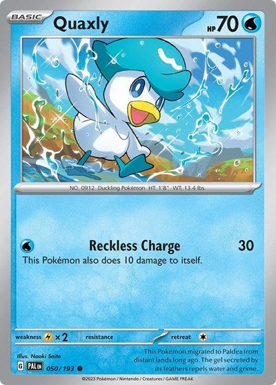 Image for Quaxly - 050/193 (Summer 2023 Collector Chest) (050/193) (Miscellaneous Cards & Products) - Pokemon