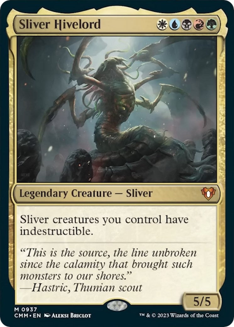 Sliver Hivelord (937) (Commander Masters)